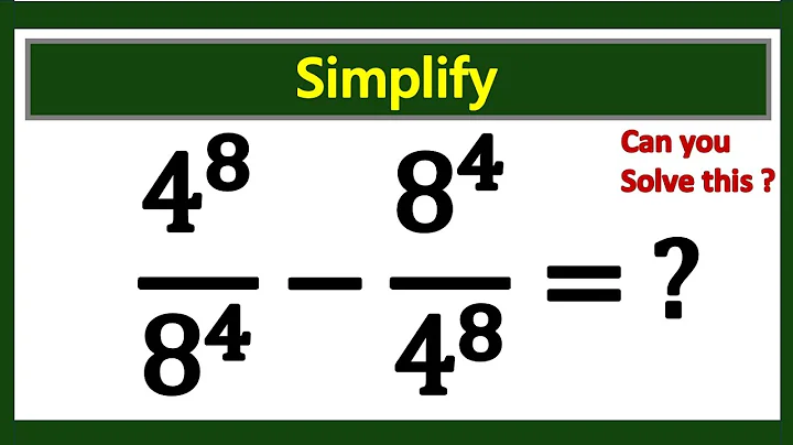 Nice Exponent Math Simplification | Can You Simplify Without Using A Calculator 📵