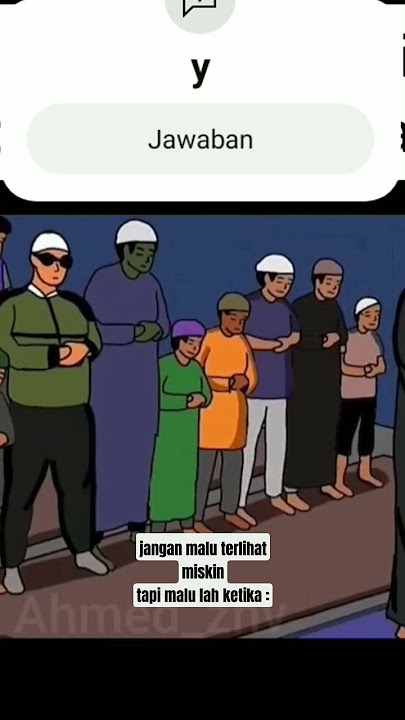 Jangan Malu terlihat Miskin, tapi malu lah ketika🤣: