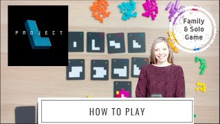 Project L | How to Play | Table Top Board Game | Family Board Game | Solo Board Game screenshot 2