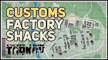 Customs Factory Shacks Extraction Location Tarkov