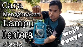 Membuat lampu petromax listrik