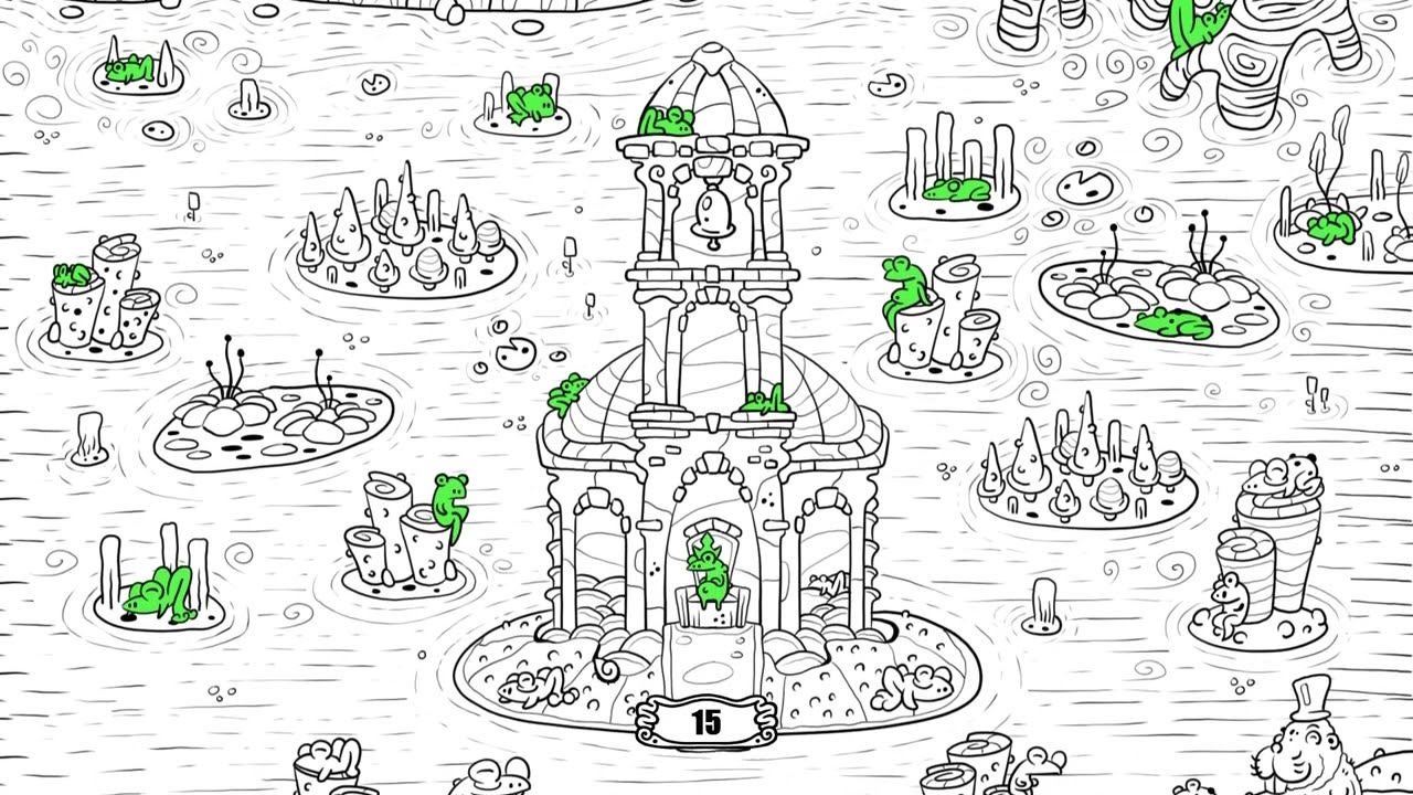 100 Hidden Frogs on Steam - Playthrough with Solutions