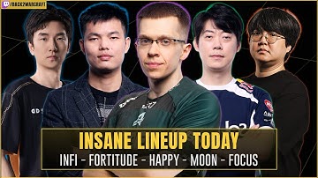 ⚔️ Happy - Fortitude - Moon - Infi - FoCuS🏆INSANE Lineup Today!