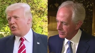 What you need to know about Trump’s Twitter feud with Corker