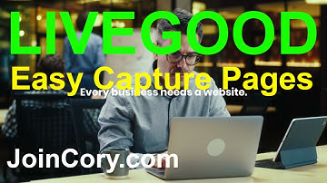 LiveGood NowSite AI Build Website With Capture Page 60 Seconds