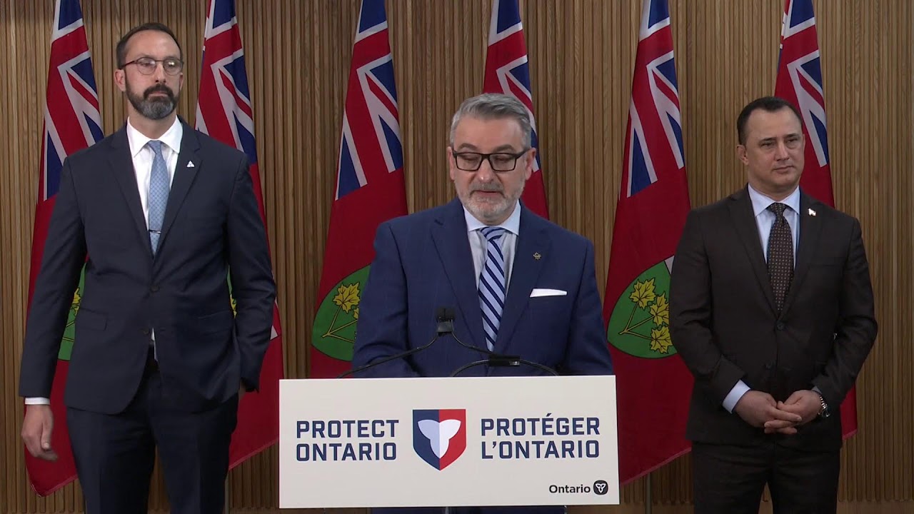 Minister Calandra Holds a Press Conference | May 29 - YouTube