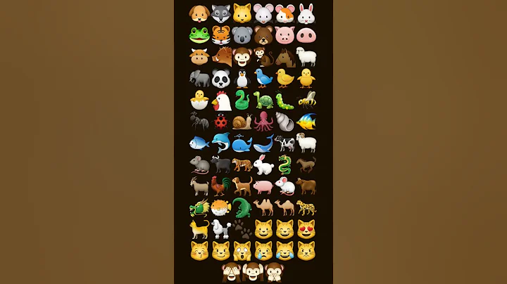 All animals emoji