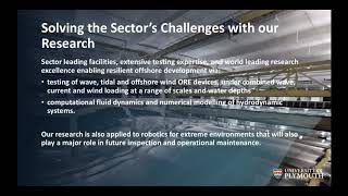 How engaging with UoP can help your business - Oceansgate Marine Technology Webinar Series