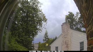 Storm Cloud Time Lapse - August 30, 2014