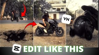 Earth Quake Effect In Capcut || Trending Earth Quake Effect Bike Reels Editing