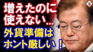 6月末の外貨準備高が34億ドル増加...預金は減少で使えるものが...