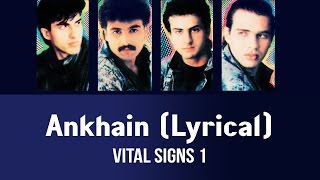 Ankhain (Lyrical) - Vital Signs 1 chords