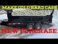 Next Level Business Purchase, Dump Trailer for Firewood & Making Cash!!!!
