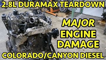 DEFECTIVE Parts = Engine Failure 16-22 Colorado / Canyon 2.8L Duramax