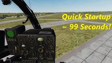 DCS Gazelle Startup Quick!