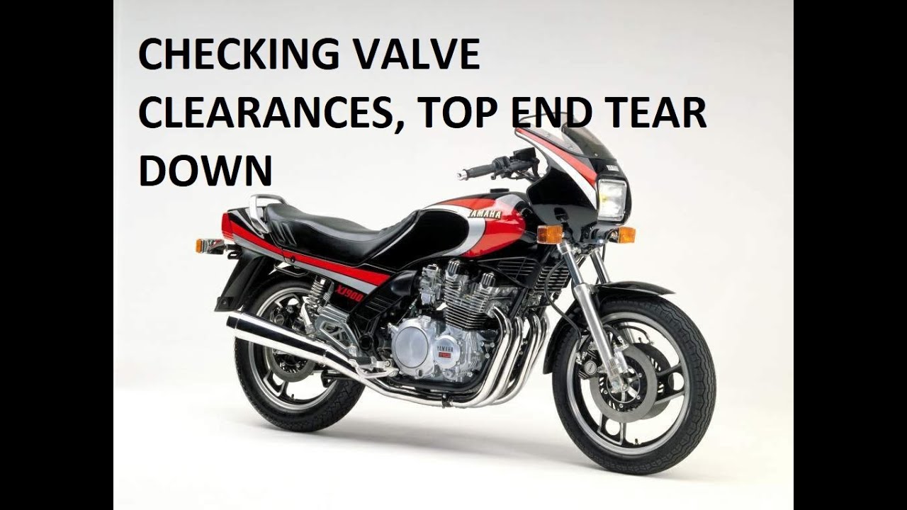 1983 XJ900 YAMAHA SECA RESTORATION TOP END TEAR DOWN