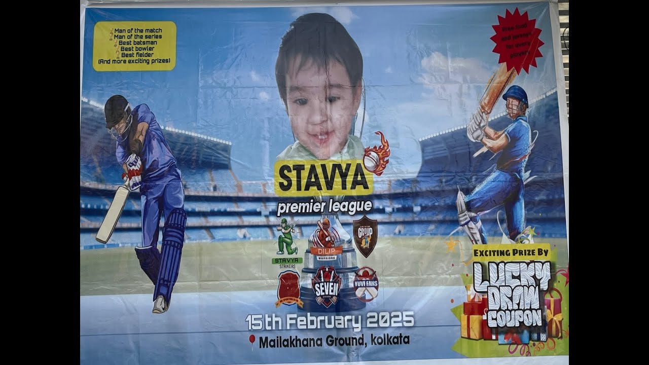 Stavya Stavya Premier League | Season - 1 #Live #kolkata #Cricket - YouTube