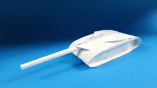 How to make very easy paper tank