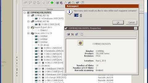Using Tape Libraries with Retrospect for Windows