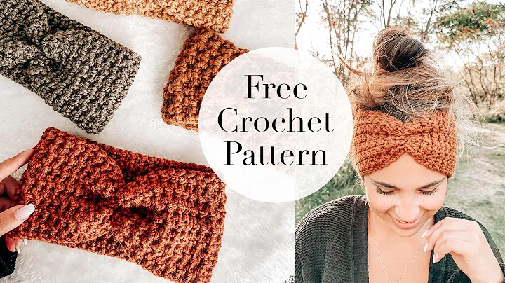 Create a Stylish Twisted Headband with Crochet