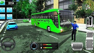 Real Coach Driving Bus Simulator - Mobil Mobilan Bus Transport - Android GamePlay screenshot 5