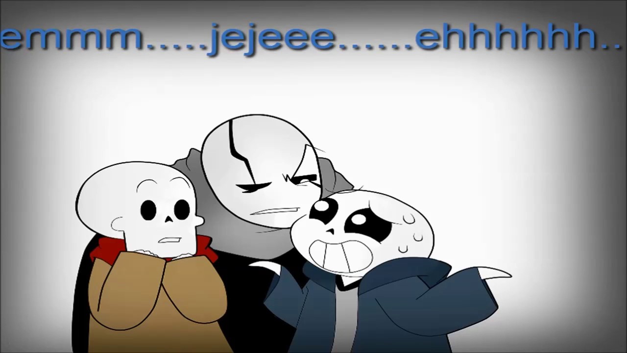Littletale/Sans el turro, Gaster se calienta y Papyrus se la come okno xD Fandub en español