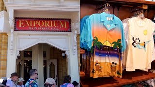 Magic Kingdom Emporium April 2024 Shopping Walkthrough in 4K | Walt Disney World Orlando Florida