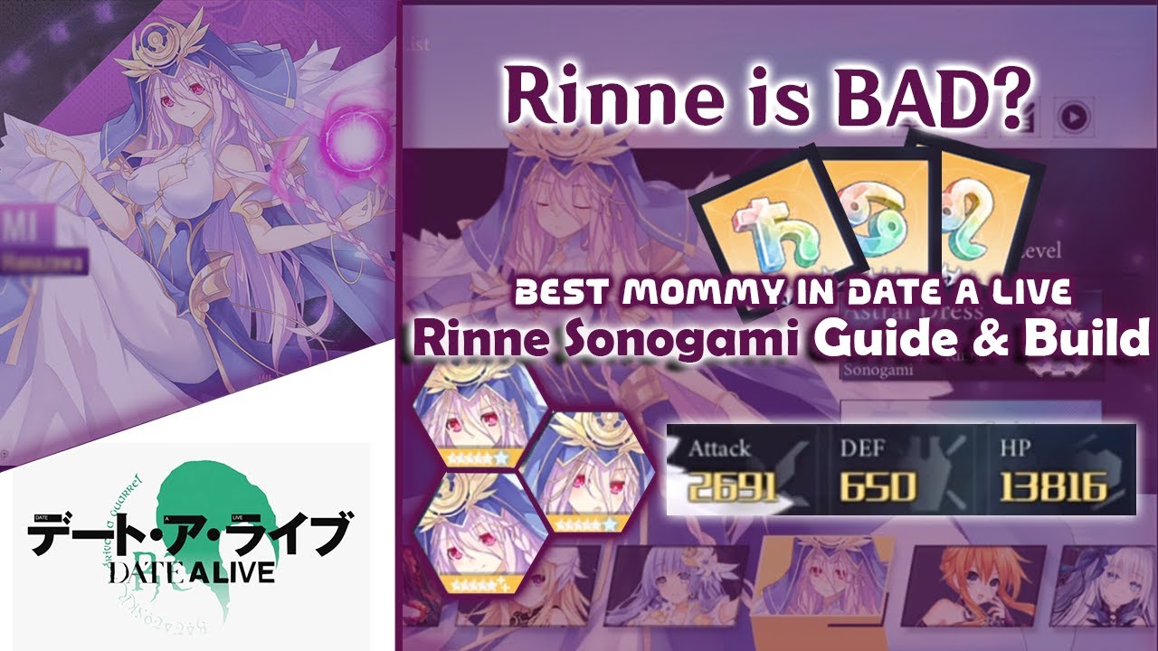 Rinne Sonogami Build - Date A Live Spirit Pledge HD