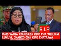 PRESIDENT SAMIA ANNOUNCES THE DEATH OF WILLIAM LUKUVI THIS IS THE CAUSE OF HIS DEATH