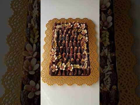 تزيين التمر لشهر رمضان تمر محشي تمرية 