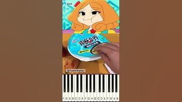 Miss Delight Try Not To Laugh @fash - Piano Tutorial