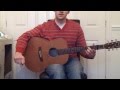 How To Play Dogwood Blossom By Fionn Regan (guitar lesson / tutorial) Part 1