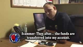 The Cop & The Scammer  REAL Phone Conversation!