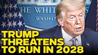 Trump Says He’s Already “Raised A Lot Of Money” For His “Next Race”