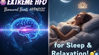 Intense ASMR: 🤯 EXTREME HFO Binaural Beats HYPNOSIS for Sleep & Relaxation! 🧘‍♀️😴🌌