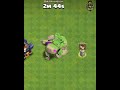 Mountain golem vs mountain golem  shorts clashofclans