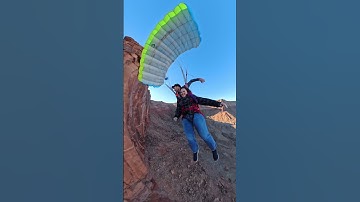 Overcoming Fear in Moab. #basejumping #fear #moab #valeriebahm