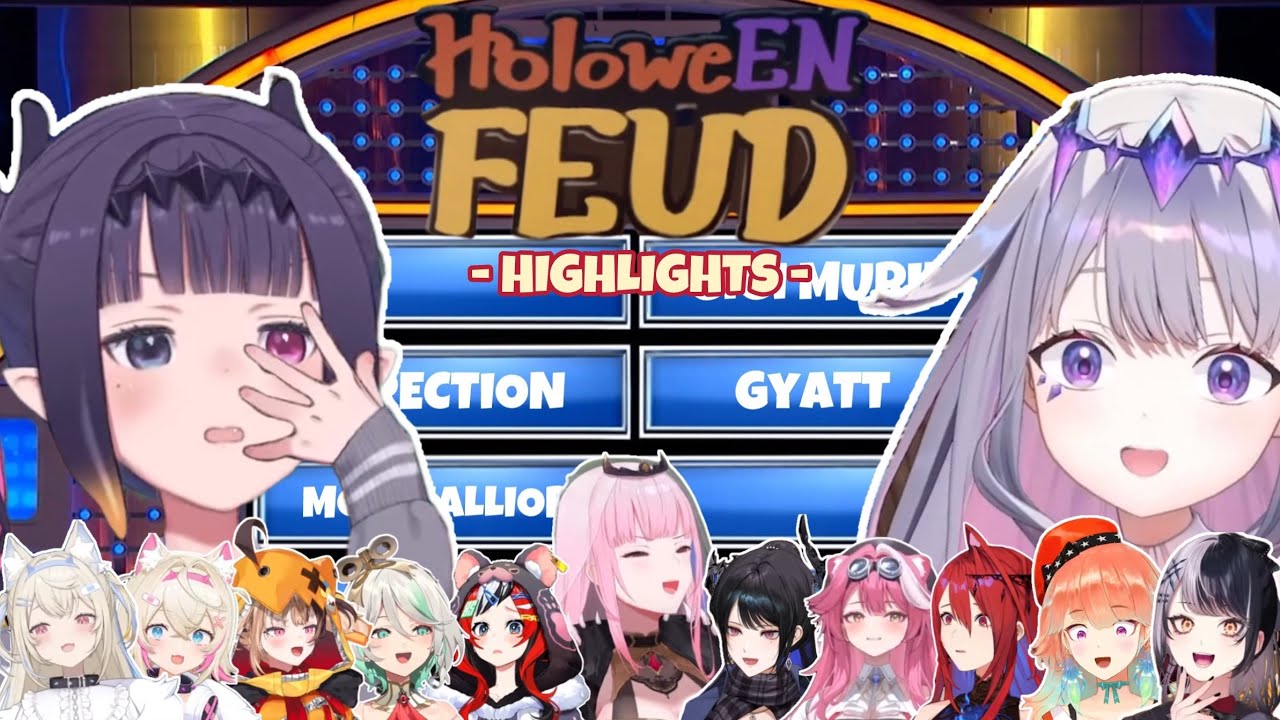 HoloEN FEUD: Holloween Edition!! And The Deadbeats Called Out【 HIGHLIGHTS 】| Hololive