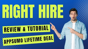 RightHire Review & Tutorial - How To Use RightHire AppSumo Lifetime Deal