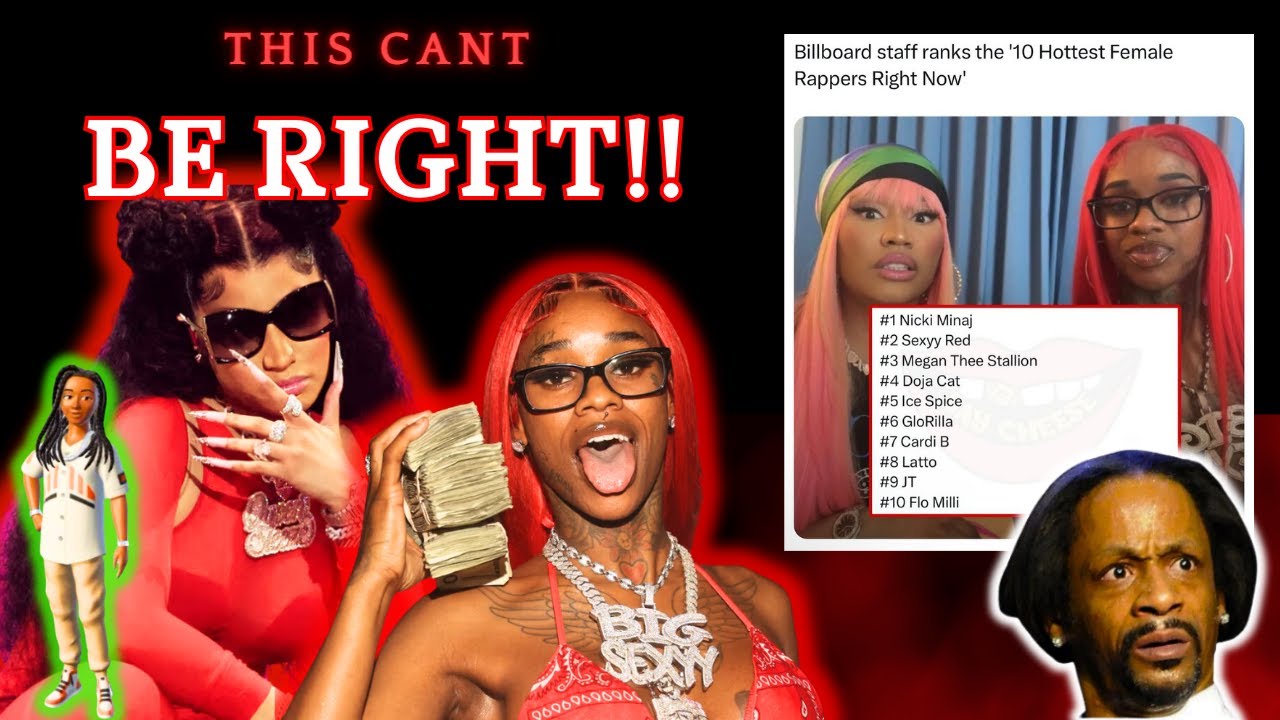 BILLBOARDS BEST female rappers list MY THOUGHTS - YouTube