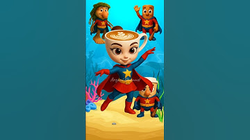 Thumbnail of Italian brainrot song, superhero theme #tungtungtungsahur #brrbrrpatapim #capucinoassasino #song
