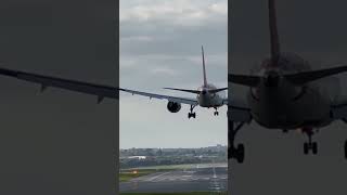 Air India Landing At Birmingham International Airport Bhxegbb