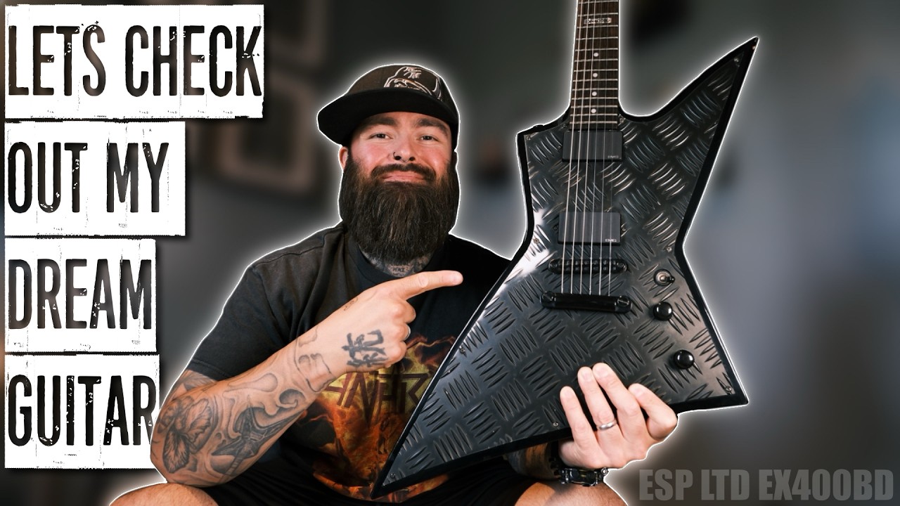 貴重　LTD/ESP EX-400BD This LTD EX400BD is a dream guitar for me… let's see if it can it