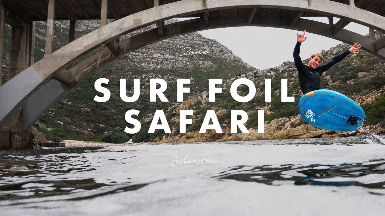 Zane's Surf Foiling Safari to South Africa on the new Foil Surf V2