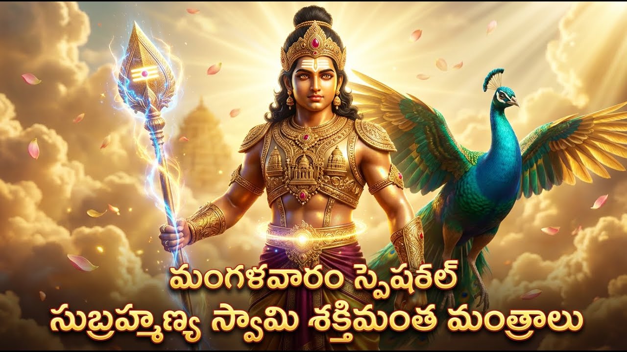 Tuesday Special🔥 Subramanya Swamy Mantras | మంగళవారం శక్తివంతమైన సుబ్రహ్మణ్య స్వామి మంత్రాలు