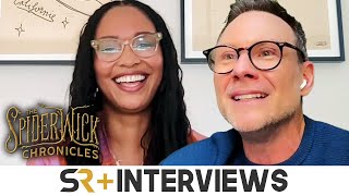 The Spiderwick Chronicles' Christian Slater & Joy Bryant On Family Dynamic & Scenery-Chewing Villain