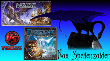 Descent 1st vs. 2nd Edition (NL)