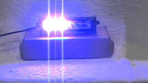 Dual Linear3 LED Deck Light Demo from VASLights.com - RED/BLUE - $49.99