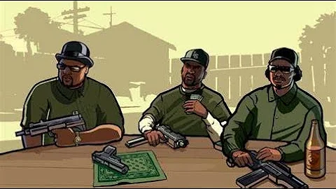 GTA San Andreas: Final Mission The End Of The Line (Minigun/Weapons Glitch) Cutscenes + Credits