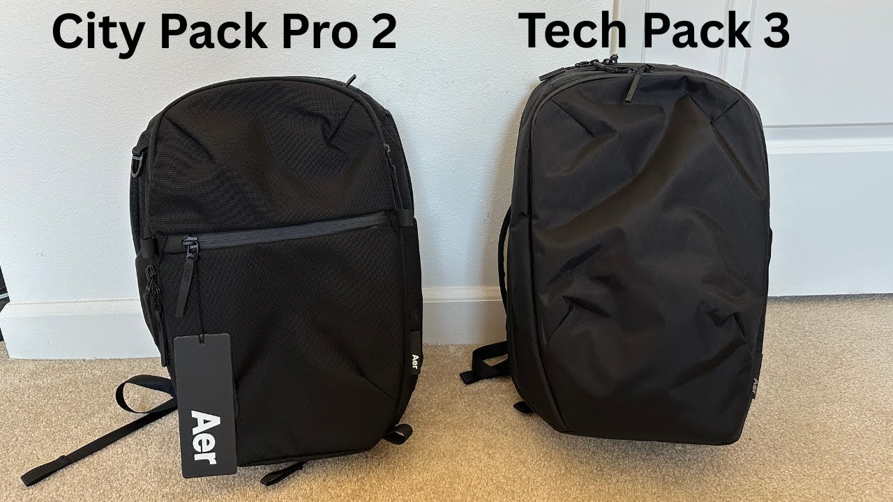 I Bought the Aer City Pack Pro 2 & Aer Tech Pack 3 for Black
